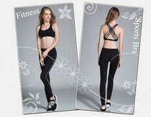 Load image into Gallery viewer, Fitness Sports Bra for Women, Yoga Running Gym , Padded Underwear Crop Tops Female
