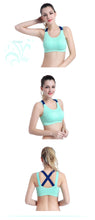 Load image into Gallery viewer, Sexy Sports Bra, Fitness Women Push up, Cross Straps Yoga and Gym Wear
