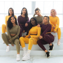 Load image into Gallery viewer, gym set workout clothes, leggings, yoga 2 piece set