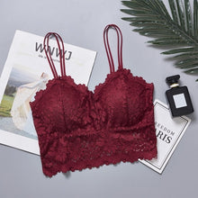 Load image into Gallery viewer, Sexy Lingerie Lace, Floral Bra , Lace Bra , Tops Brassiere