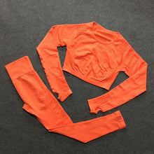 Load image into Gallery viewer, gym set workout clothes, leggings, yoga 2 piece set