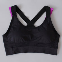 Load image into Gallery viewer, Sexy Sports Bra, Fitness Women Push up, Cross Straps Yoga and Gym Wear