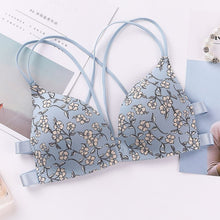 Load image into Gallery viewer, Adjustable bra, Shoulder Strap Without Steel Support Printed Bra