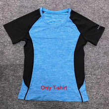Load image into Gallery viewer, sportswear Yoga Set, Fitness Gym Clothes , Tennis Shirt+Pants ,Yoga Leggings
