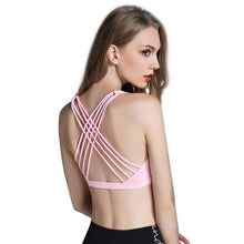 Load image into Gallery viewer, Fitness Sports Bra for Women, Yoga Running Gym , Padded Underwear Crop Tops Female