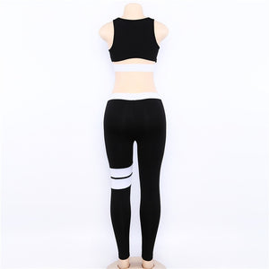 Women Tracksuit,Yoga Set , Jogging T-shirt Leggings Sports Suit Gym