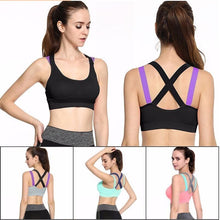 Load image into Gallery viewer, Sports Bra Full Cup Breathable Top , Workout Bra ,Gym Running Jogging Yoga Bra
