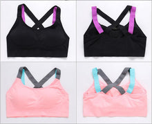 Load image into Gallery viewer, Sports Bra Full Cup Breathable Top , Workout Bra ,Gym Running Jogging Yoga Bra
