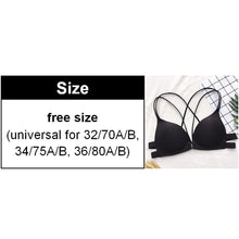 Load image into Gallery viewer, Wire Free Fashion Bra, Sexy Padded Lingerie
