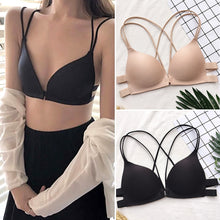 Load image into Gallery viewer, Wire Free Fashion Bra, Sexy Padded Lingerie
