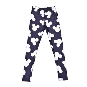 Minnie Mickey Yoga Gym Leggings ,Sport Clothing cartoon Pants