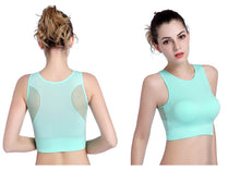 Load image into Gallery viewer, High Impact Sports Bra with Removable Cups, Yoga Bra Sexy Back Cutout
