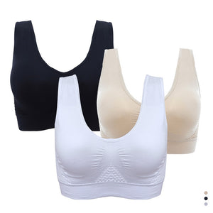 Sports Bras, Plus Size Gym Running Fitness Yoga Sports