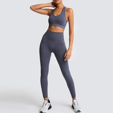 Load image into Gallery viewer, Seamless Gym Set ,Sportswear 2 Piece Exercise Leggings,Sports Bras, Yoga Sets
