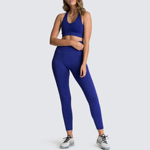 Load image into Gallery viewer, Seamless Gym Set ,Sportswear 2 Piece Exercise Leggings,Sports Bras, Yoga Sets
