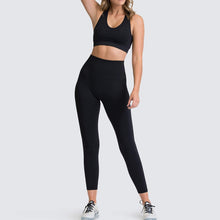 Load image into Gallery viewer, Seamless Gym Set ,Sportswear 2 Piece Exercise Leggings,Sports Bras, Yoga Sets
