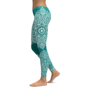 Print Yoga Pants, Fitness Leggings , Sexy Push Up Gym Wear, Elastic Slim Pants