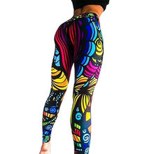 Load image into Gallery viewer, Print Yoga Pants, Fitness Leggings , Sexy Push Up Gym Wear, Elastic Slim Pants
