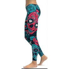 Load image into Gallery viewer, Print Yoga Pants, Fitness Leggings , Sexy Push Up Gym Wear, Elastic Slim Pants
