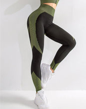 Load image into Gallery viewer, Yoga Set, Gym Workout,Top Long Sleeve Zipper, Tight High Waist Design
