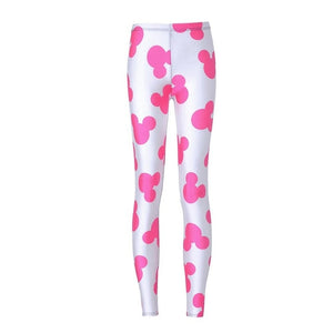 Minnie Mickey Yoga Gym Leggings ,Sport Clothing cartoon Pants