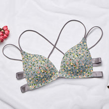 Load image into Gallery viewer, Adjustable bra, Shoulder Strap  Without Steel Support Printed Bra
