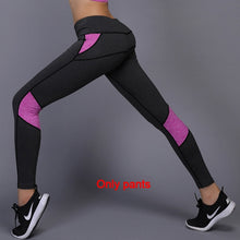 Load image into Gallery viewer, sportswear Yoga Set, Fitness Gym Clothes , Tennis Shirt+Pants ,Yoga Leggings
