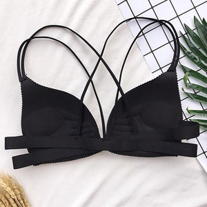 Wire Free Fashion Bra, Sexy Padded Lingerie