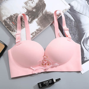 Fashion Push Up Bra Wire Free, Cotton Underwear Brassiere